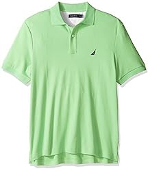 Nautica Men's Classic Fit Short Sleeve Solid Soft