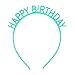 Candygirl 6pcs Birthday Headbands Happy Birthday Girl Tiara Birthday Crown Party Supplies for Kids and Adults