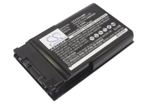 Battery Fujitsu LifeBook T1010,LifeBook T1010LA, LifeBook T4310, LifeBoo, Li-ionx6, 4400 mAh