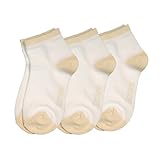 Ecoland Boys Organic Cotton Ankle Liner Socks - 3 Pairs Value