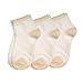 Ecoland Boys Organic Cotton Ankle Liner Socks - 3 Pairs Value