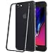 RANVOO iPhone 8 Premium Bumper Case, Compatible with iPhone 7, Flexible Protective Aluminum TPU Hybrid Bumper Frame [Support Wireless Charging] for Apple iPhone 8 and iPhone 7, DarkBlack [Armor]