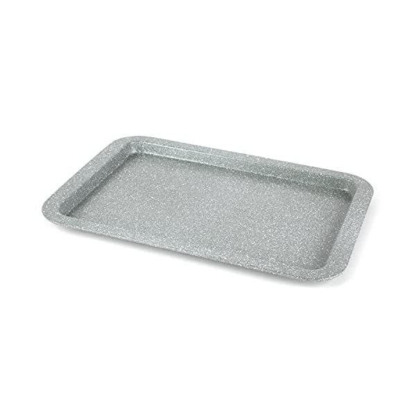 Salter BW02775G Baking Tray, Non-Stick Carbon Steel Oven Sheet, Flat Cooking Pan For Cookies, Roasting, Vegetables, Oven…