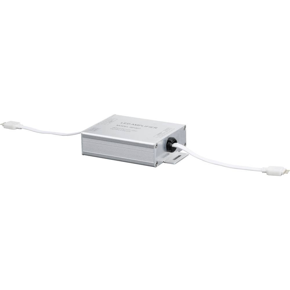 Paulmann 703.35 Function YourLED RGB Amplifier Max. 60W 12V Low Voltage DC Aluminium Matt Metal 70355 Amplifier