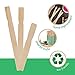 Wooden Paint Stir Sticks, [14] inch, 100 Pack, Perfect for Mixing Liquids. DIY Craft Sticks, Home Improvement, Natural Smooth Wood