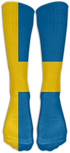 WEN7Q Flag Of Sweden Comfortable Athletic Sport Socks Long Socks Tube Sock Unisex