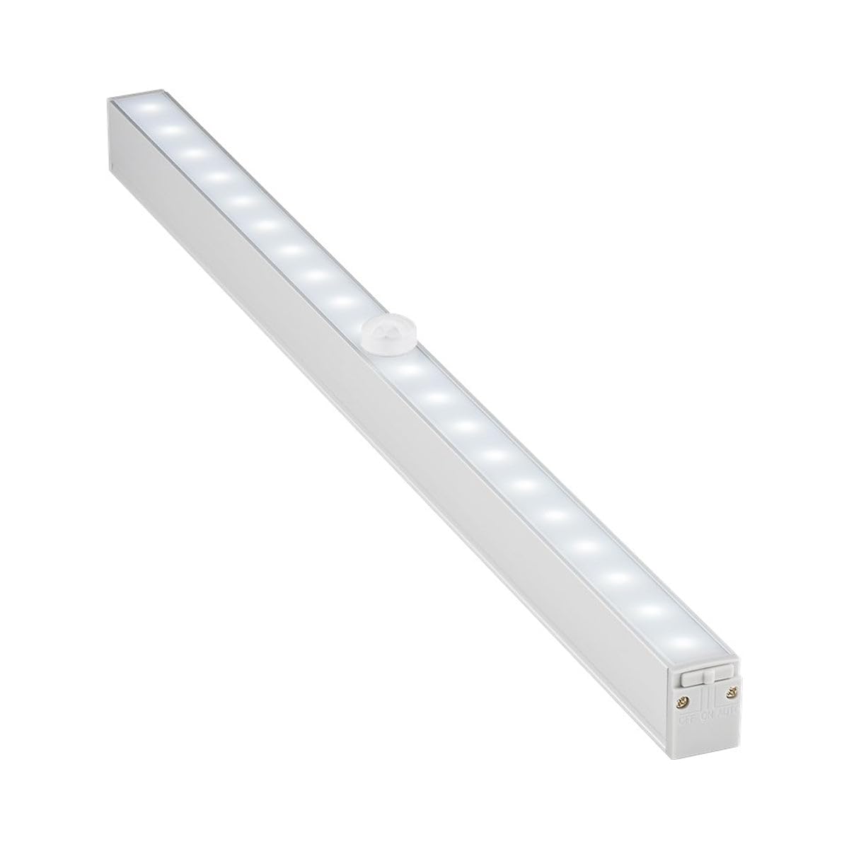 Goobay 55498 LED Under-Unit Light with Motion Sensor Ideal for Cupboards, Kitchens, Showcases, Drawers, Corridors & Garages, 80 Lumen