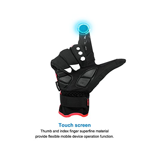 image for INBIKE Mountain Bike Gloves Cycling Gloves MTB Winter Gloves Silicone 