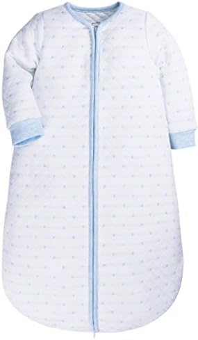 SHENGWEN Baby Sleep Sack Boys Girls Sleeping Bag Wearable Blanket Winter (BlueDots, 18-36m)