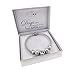 Dog Lovers Leather Charm Bracelet European Style Gift Boxed 21cm