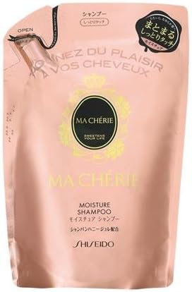 Shiseido MACHERIE | Shampoo | Moisture Shampoo Refill 380ml (Japan Import)