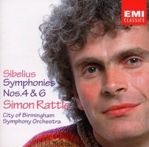Amazon シベリウス 交響曲第4番 第6番 ラトル サイモン シベリウス ラトル サイモン バーミンガム市交響楽団 交響曲 管弦楽曲 協奏曲 音楽