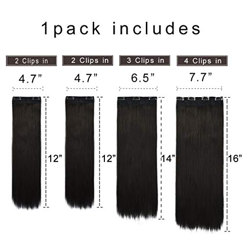 1 REECHO+Multi+Length+Straight+Thick+Extensions