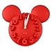 MEIDI CLOCK Modern Design Mickey Mouse Big Digit 3D Wall Clock Home Decor Decoration - Red