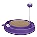 Catit Play 'n Scratch Cat Toy, Purple