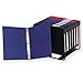 Wilson Jones 1-Inch Hanging DublLock Round Ring Binder, Heavy Duty Vinyl, Blue (W364-14BLV)