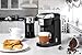 AICOK Single Cup Coffee Maker, Single Serve Coffee Brewer with Removable Cover for Most K-CUP pods, Quick Brew Technology, 800W, Black