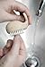 Kikkerland Hand-Crafted Multi-Purpose Beechwood Whale Scrub Brush – Supplies for Manicures and Pedicures, Hand Washing, Vegetable Scrubbing – Nautical Decor, Bathroom Essentials