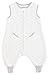 Tealbee Dreamsuit Toddler Sleep Sack with Feet – Walker Sleep Bag with Legs, Rayon made from Bamboo, All Season 1.2 TOG, 2-Way Zipper, 2T-3T - Love Milk