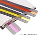 Guided Reading Highlight Strips with 3 Styles dyslexia Overlay, Colorful Overlay Bookmarks Reading Tracking Rulers for Children, Teachers, and Dyslexics 40 Pieces（24 Standard Size and 16 Large Size）