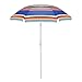 Picnic Time Multi-Color 6 ft. Umbrella