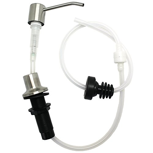 Sink Soap Dispenser Extension Tube (36”) with Check Valve (Maintains