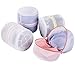 Bagail Set of 4 Bra Laundry Wash Bag for Intimates Lingerie and Delicates with Premium Zipper