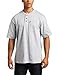 Key Industries Men's Big and Tall Heavyweight 3-Button Short Sleeve Henley Pocket T-Shirt, Heather Grey, X-Large
