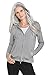 Coolibar UPF 50+ Women's Seaside Hoodie - Sun Protective,X-Small,Grey Heather