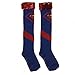 DC Comics Superman Suit Sequin Cuff Knee High Socks