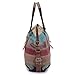 OSOPOLA M-1196 Leisure Canvas Top Handle Cross Body Bag Tote Handbags for Women