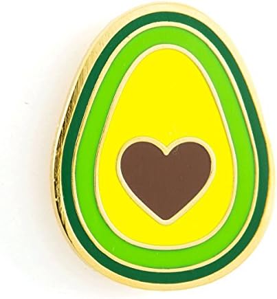 These Are ThingsAvocado Heart Enamel Pin