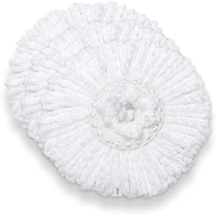 3 Microfiber Mop Heads Replacement for Hurricane Spin Magic Mop, Mop Head Refill for Home and Kitchen (Tile/Hardwoord/laminate) Floor Cleaning by TUOBA