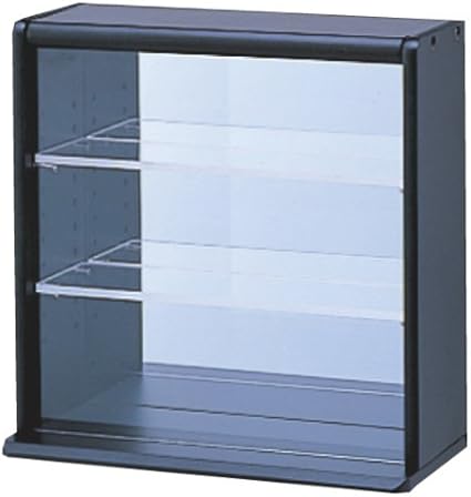 Amazon Com Collection Case Mini Clear Acrylic Shelf Board Type Black Toys Games