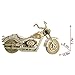 Bitopbi 3D Wooden Puzzles Laser Engraving DIY Safe Assembly Constructor Kit Toy for Teens and Adults (Motorcycle)