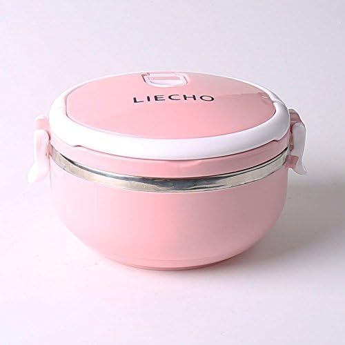 Liecho Food Storage Containers with Lids - Airtight Leak Proof Easy Snap Lock and BPA Free Clear Plastic Container Set for Kitchen Use