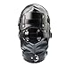 YiFeng Fetish Mask Head Hood with Lockable Blindfold & Dildo Penis Mouth Gag Costume Bondage Adult Sex Toys BDSM (Black)
