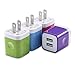 IVELLTARE USB Wall Charger, 4-Pack 2.1A Dual Port USB Cube Charger Plug Power Adapter Charging Block Compatible with iPhone Xs/XR/Xs Plus/X, 8/7/6 Plus, Samsung, LG, Moto, Android Phones More