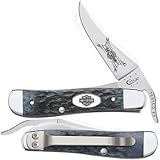 Case Harley-Davidson 52136 RussLock 61953LC SS Gray Bone Knife