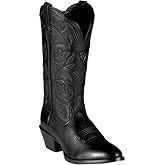 ARIAT 15770/10001037 Deertan Heritage Western R-Toe Womens Cowboy Boots, Black, 10B
