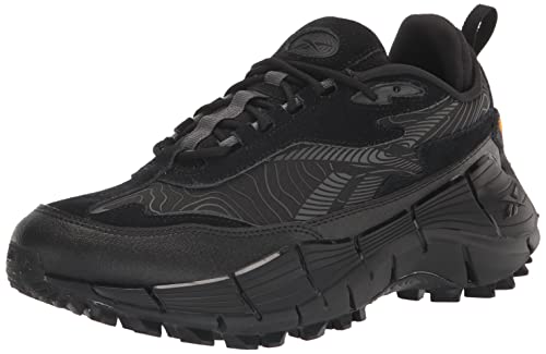 Reebok Unisex Zig Kinetica 2.5 Sneaker, Black/Pure