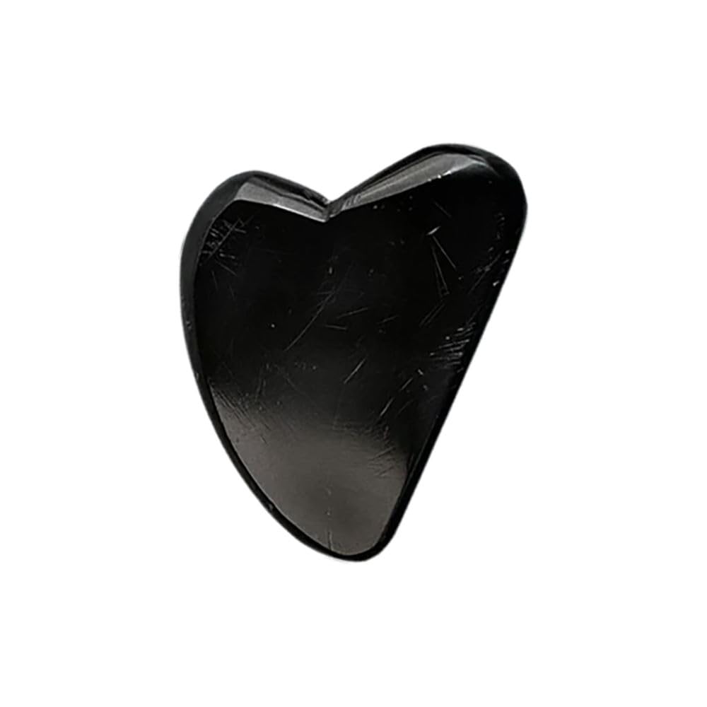 VIE Gua Sha Facial Massage Black Obsidian, 7x4cm