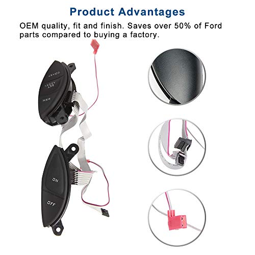 Ford Ranger Explorer Steering Wheel Cruise Control Switch Button Kit