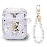 Manleno Compatible with Airpods Case with Pearl