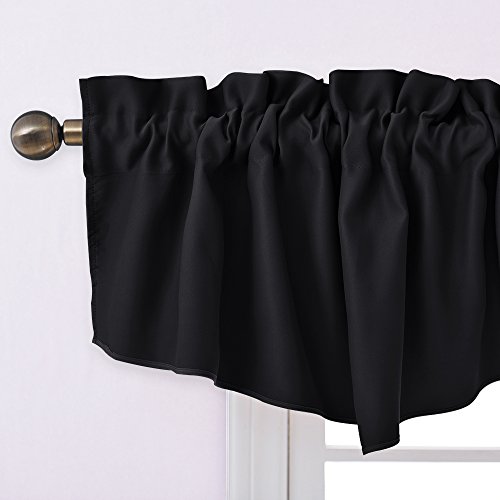 image for NICETOWN Blackout Living Room Valances - Home Decoration W52 x L18 inc