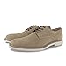 Hawkwell Men's Casual Suede Classic Lace Up Oxfords Shoes,Beige Suede PU,12 M US