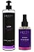 Luxxx Beauty Ultimate Female Shaving Kit - Lush Intimate Shave Lotion for Women Fresh Scent 8 Fl Oz + Refresh Anti-chafe After Shave Mist 4 Fl Oz - Reduce Skin Irritation & Protect Sensitive Skin