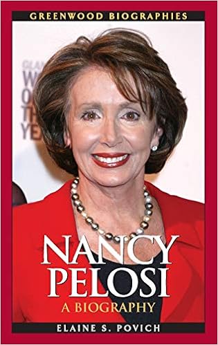 Nancy Pelosi A Biography Greenwood Biographies Povich Elaine S 9780313345708 Amazon Com Books