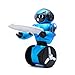 Wltoys Intelligent Two Wheels Balance RC Robot Toy with Dance Music Avoidance Human-computer Interaction Mode for Children Kids as a Gift Red