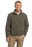 Port Authority Men's Value Fleece Jacket L Brown Taupe
